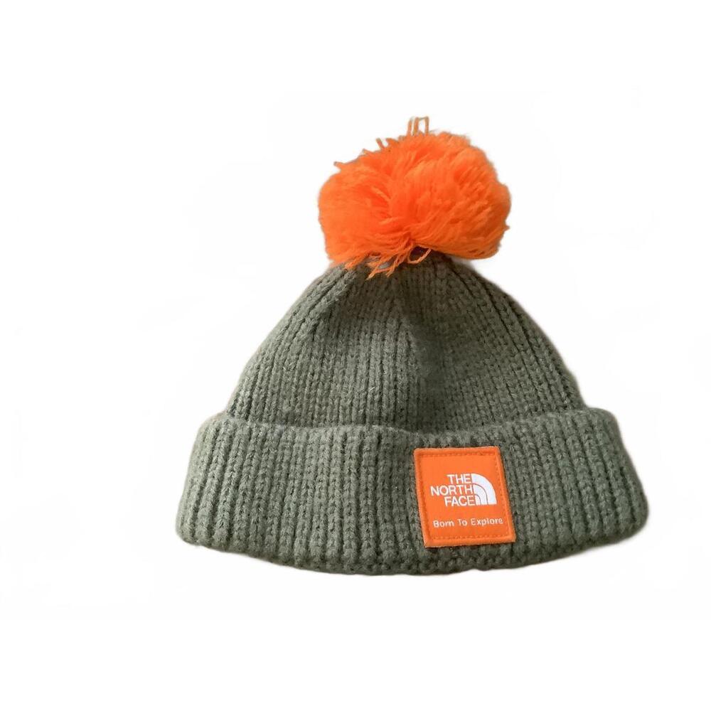 The North Face Infant Pom Pom Stocking Hat - Size 0-6 mos B20